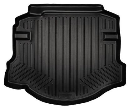 Husky Liners Weatherbeater Trunk Liner | Fits 2006-2011 Honda Civic 4-Door (Excludes Hybrid) | 1-pc Black - 44011 - color: Black, size: Weatherbeater Trunk Liner