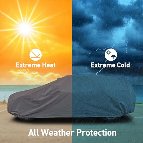 Ultimum Series Car Cover for Honda CR-V 2023-2026 SUV 4-Door All Weather Protection Semi Custom Fit Dust, Sun, Snow, Rain, Hail Protection Indoor Outdoor