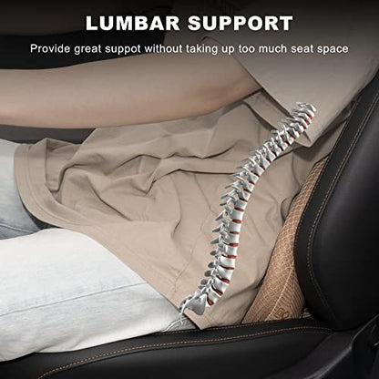 Car Seat Cushion, Memory Foam Seat Pad for Sciatica and Lower Back Pain Relief, Seat Cushion for Car Seat Driver (Beige) - color: Z-beige
