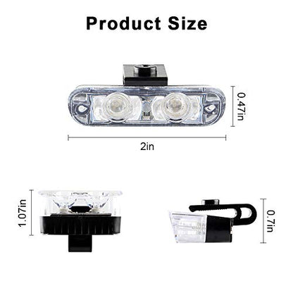 Blue 16LED Grille Strobe Lights Dash Deck Visor Police Flash Lights Car Truck Ambulance Emergency Warning Strobe Lights With Remote Control Wireless 12V - color: blue, size: 8 in 1