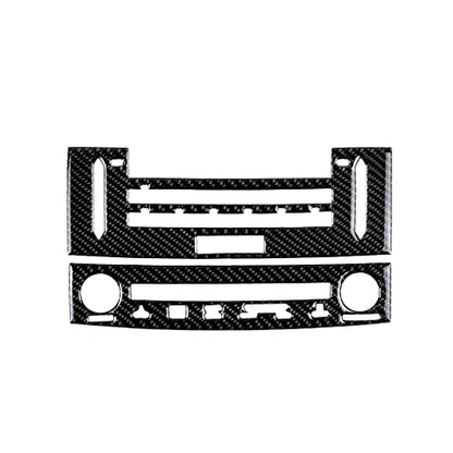 NVCNX Car Dashboard CD Panel Dash Cover Decal Compatible with Lexus IS250 2014 2015 / IS200t 2016 2017 / IS300 2016-2020 / IS350 2014-2020 Carbon Fiber Interior Trim Accessories Black - A - color: CD Panel - a