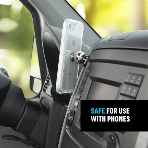 Nite Ize Steelie Original Dash Kit - Magnetic Phone Mount for Car Dashboard - Car Phone Holder with Strong Steelie Magnet & 3M VHB Adhesive - style: Dash