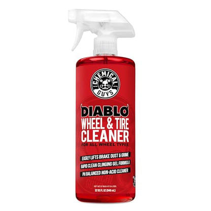 Chemical Guys Sprayable Diablo Wheel Cleaner (Safe on All Wheel & Rim Finishes), Great for Cars, Trucks, SUVs, Motorcycles, RVs & More, 32 fl oz - style: Sprayable 32 oz