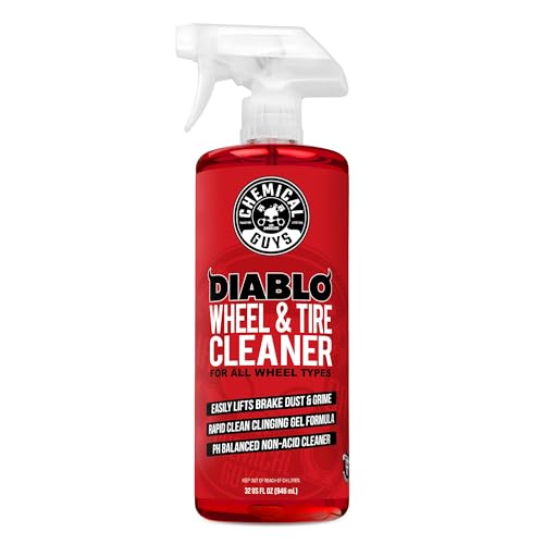 Chemical Guys Sprayable Diablo Wheel Cleaner (Safe on All Wheel & Rim Finishes), Great for Cars, Trucks, SUVs, Motorcycles, RVs & More, 32 fl oz - style: Sprayable 32 oz