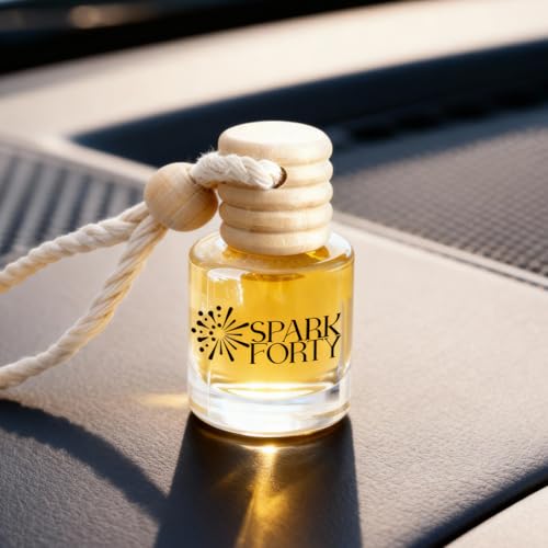 Ocean Car Perfume Car Air Freshener 30-Day Luxury Essential Oil Cologne Scent Gift Set for Men & Women, Auto Diffuser for Truck SUV Long-Lasting Fresh Scent