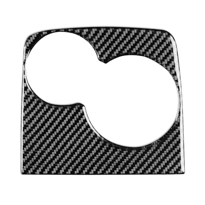 NVCNX Carbon Fiber Accessories for Mercedes Benz GLE GLS 350 450 450e 580 53 63 S AMG 2020-2026 2021 2022 2023 2024 2025 Center Console Rear Cup Holder Cover Interior Trim Overlay Sticker Decal 1PC - color: Center Console Rear Cup Holder Trim
