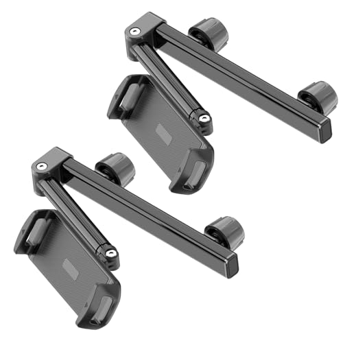 Car Headrest Tablet Holder for Back Seat, [Lockable 3 in 1 Extension Arm & 360° Rotation] iPad Car Mount, Road Trip Essentials for Kids,Compatible with 5.5-11" iPad Series & Tablets(2 Pack) - size: 2 Pack