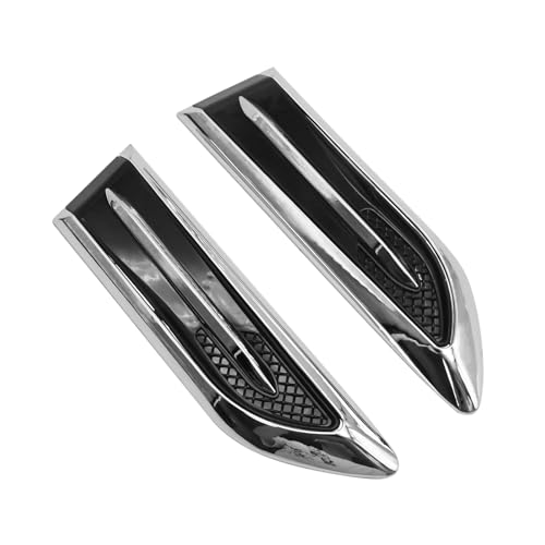 2 PCS Plastic Car Air Vent Trim Sticker, Hardy Body Vent Sticker, Suitable for Most Cars and Vehicles with Decorative Designs