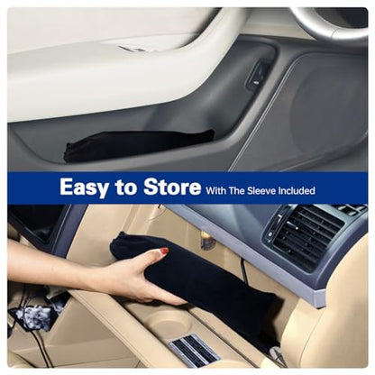 2026 Windshield Sun Shade Umbrella, Foldable Car Umbrella Sunshade with UV Block Car Front Window (Heat Insulation Protection) for Auto Windshield Covers Blackout Trucks Cars (Large) - size: Large