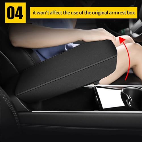 AOMSAZTO Armrest for 2011-2019 Ford Explorer Cloth Elastic - color: Neoprene