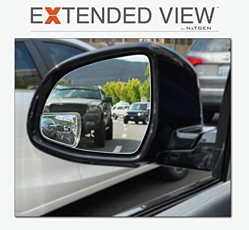 Blind Spot Mirrors- Compatible with BMW X7 Extended View, X7 Series - 2 Piece Set (Left & Right) - size: X7 Series