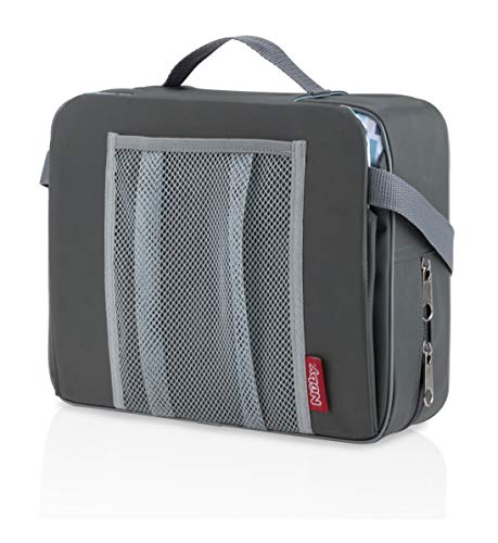 Nuby Easy Go Booster Seat - Travel Booster Seat for Babies and Toddlers - Holds Up to 35 Pounds - 9+ Months - Gray - color: Gray