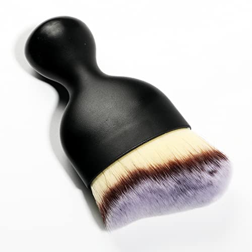 AOCISKA Car Interior Detailing Brush,Soft Bristle Cleaning Brush Car Detailing Brush Dusting Brush,Car Interior Cleaning Tool,Auto Detail Brush Car Dash Duster Brush (Tri-Color) - color: Tri-color