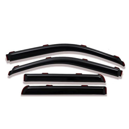 in-Channel Rain Guards Window Visors Side Wind Deflectors Vent Guard Shade for Ford F-150 SuperCrew/Crew Cab 2009-2014,Sun 194155,in Channel 4-Pieces Set - size: 2009-2014 F150 Crew Cab In-Channel