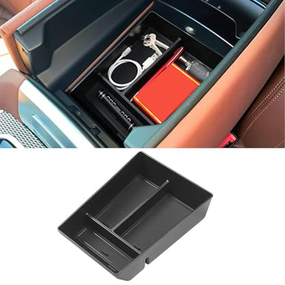 Jaronx Compatible with BMW X5 G05/ X6 G06/ X7 G07 Center Console Organizer, Console Organizer Tray Storage Compatible with BMW X5 G05/ X7 G07 2019-2026, X6 G06 2020-2026 - size: G05/G06/G07 Console Organizer