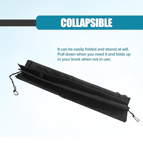 Universal Foldable Car Trunk Bumper Guard Mat Rear Bumper Protector, SUV Cargo Liner Floor Mat Liner Floor Mat Prevent Scratches, 31.4 x 25.2 Inch