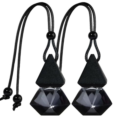 Luxury Perfume Scented Car Air Freshener for Summer - Hanging Essential Oil Diffuser with 90-Day Long-Lasting Fragrance, Non-Toxic & Eco, Premium Gift for Men/Women(Pure white linen Scent, 2 x 8ml) - color: Pure White Linen