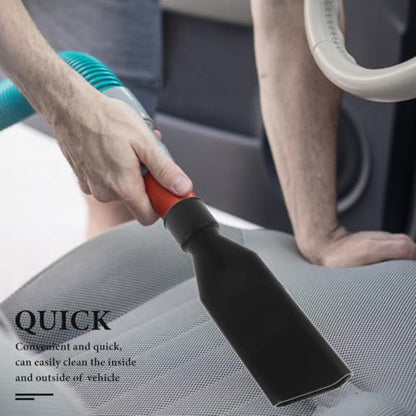 Ciieeo 36mm (1.42") Universal Vacuum Crevice Tool - Heavy Duty Flat Suction Nozzle for Car Detailing - Slim Attachment for Deep Cleaning, Home & Industrial Use