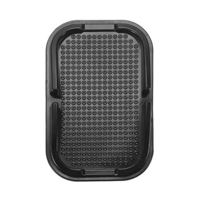 HARFINGTON Car Dashboard Anti-Slip Mat 6" x 4" Universal Sticky Dash Pad Washable Reusable Car Non-Slip Mats for Phone Keys Sunglasses Electronic Devices, Black