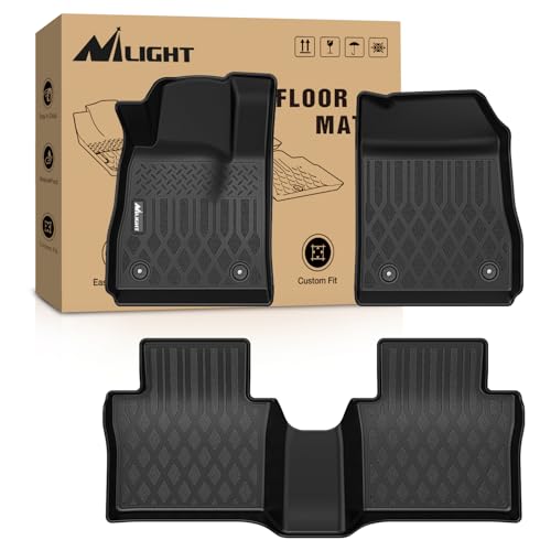 Nilight TPE Floor Mats for Chevy Impala 2014 2015 2016 2017 2018 2019 2020 (Not for Vinyl Floors) All Weather Custom Fit Heavy Duty Floor Liners - color: 2014-2020 Chevy Impala