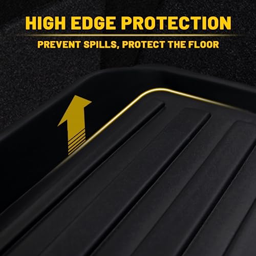 Vanseno Compatible for 2023 2024 2025 2026 Honda CRV Cargo Liner Cargo Mat Trunk Mat (Cargo Tray in Lowest Position) for Honda CRV 2023-2025 2026 Accessories Non Hybrid (Fit Lower Deck,Trunk Mat) - color: Fit 2023-2026 CRV cargo mat