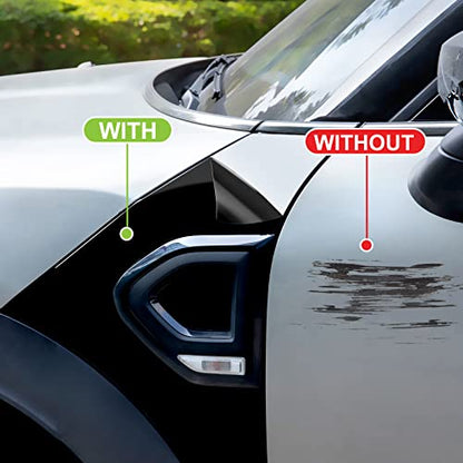 Spurtar Gloss Black Vinyl Wrap 1ft X 5ft Air-Release Glossy Black Car Wrap Adhesive Film Automotive Vinyl Black Sticker for Cars Motorcycle DIY Detailing Paper Air Release Decal Sheet 30.5 X 152cm - color: Glossy Black