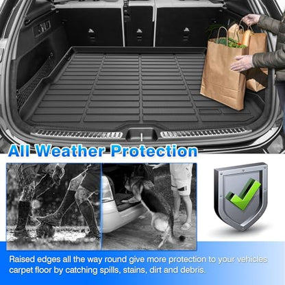 Car Mats for 2023-2026 Mercedes Benz GLC& GLC 300& GLC 350e& GLC 43 AMG, All Weather Flor Mat for GLC 300 Accessories, Heavy Duty Rubber Mats, Car Accessories - size: 4)Mercedes GLC (Not Fit Coupe)【23-26】