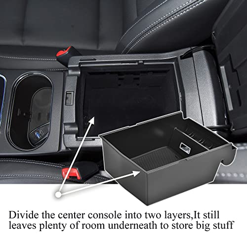 Center Console Organizer Compatible with Subaru Legacy Outback 2015 2016 2017 2018 2019 ABS Console Tray Armrest Storage Box Console Insert Organizer Glove Pallet - size: 2015-2019 Outback