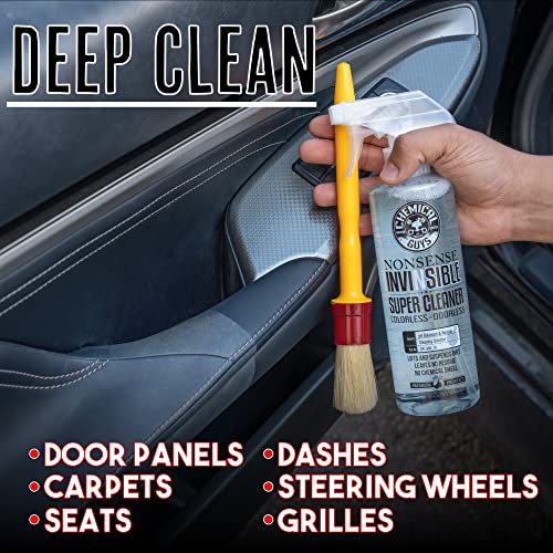 Chemical Guys Nonsense, Odorless Cleaner For Car Interior and Exterior All Purpose Cleaning Spray for Vinyl, Rubber, Plastic, Carpet, Upholstery, and Engine Bays Foaming Deep Cleaning Formula 16 oz - style: Nonsense 16 oz