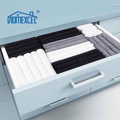 HOMEXCEL White Microfiber Cleaning Cloth, 12 Pack Premium Microfiber Towels for Cars, Lint Free, Scratch-Free, Highly Absorbent, Reusable Cleaning Rags for Car, Household, Kitchen, Window, 11.5"X11.5" - color: White
