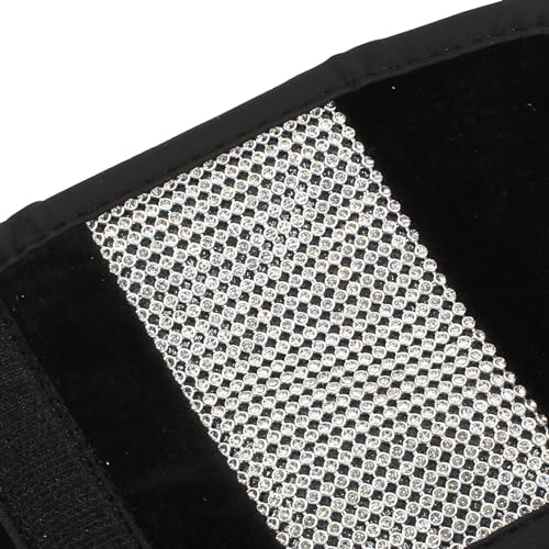 Jiozermi 2PCS Bling Car Door Handle Cover Auto Protective Handle Cover Crystal Diamond Pull Gloves Pads Bling Car Accessories, White Diamond - color: Car Door Handle Cover(2PCS)