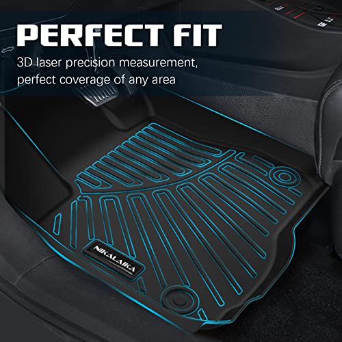 Floor Mat & Cargo Liners for 2012-2017 Toyota Camry (Not Fit Hybrid) All Weather Protection TPE Rubber Full Set Floor Liners & Trunk Mat 2017 Camry Accessories - size: Floor Mats & Trunk Mat for 2012-2017 Camry