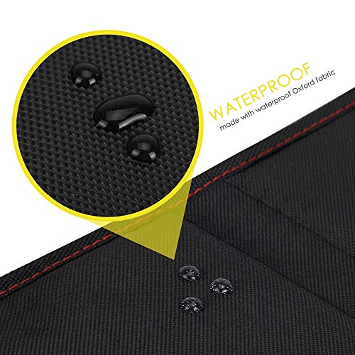 Car Seat Protector for Baby Child Car Seats - Auto Seat Cover Mat,Protective Non-Slip Waterproof Car Seat Cover Pad with Mesh Pockets (2 Pack)