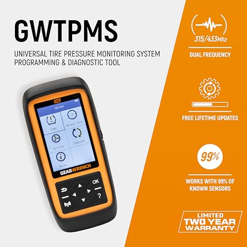 GEARWRENCH Universal Tire Pressure Monitoring System Programming & Diagnostic Tool | GWTPMS - style: TPMS Diagnostic