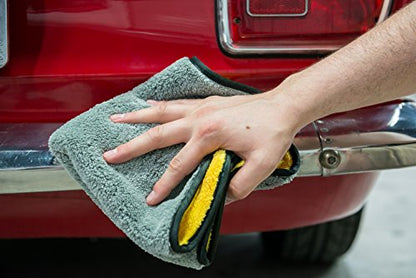 Chemical Guys MIC_1001 Microfiber Max 2-Faced Soft Touch Towel for Auto, Home, Kids, Pets & More (16 in. x 16 in.) - size: 16 Inch x 18 Inch