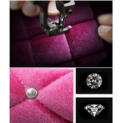 Bling Bling Car Armrest Cover Auto Center Console Protective Cover Luster Crystal Rhinestone Car Arm Rest Cushion Pad Car Interior Accessory (Pink 2) - color: Pink 2