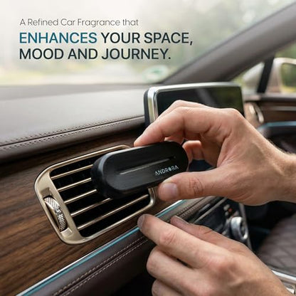 Luxury Car Air Freshener - Aesthetic Car Accessories - Twilight (Pine & Eucalyptus) - REACH & CA Prop 65 Compliant - Formulated Without Phthalates & Benzene - Premium New Car Gift