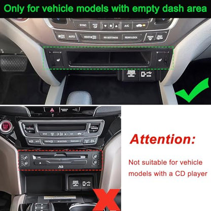 PIMCAR Removable Tray for 2016-2022 Honda Pilot/2017-2026 Honda Ridgeline/2019-2025 Honda Passport Center Console Organizer Storage Box Interior Accessories (Only Fit Models with Cubby) - size: Cente Console Drawer