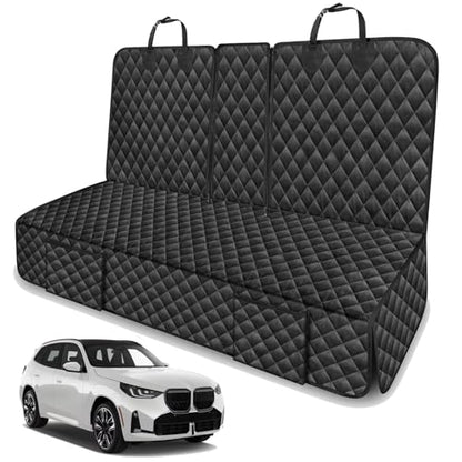 Dog Car Seat Cover for Back Seat Compatible with BMW X3 X5 X1 X2 X4 3 5 4 Series 328i 320i 330i 528i 540i Accessories 2000-2026, Waterproof Non-Slip Pet Bench Backseat Covers