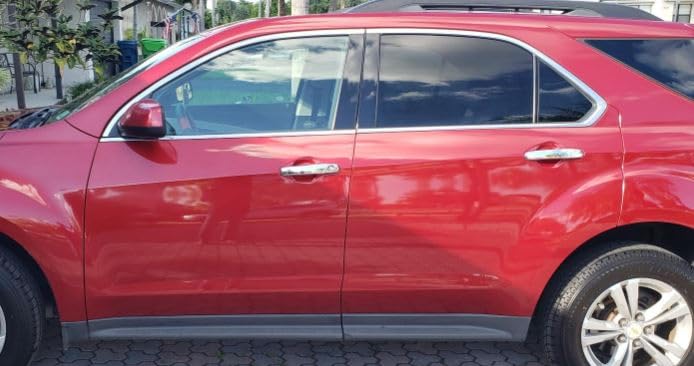 Polished Chrome 4 Door Handle Cover Covers for Chevy 10-17 Equinox / 06-11 HHR / 08-12 Malibu / 09-17 Traverse