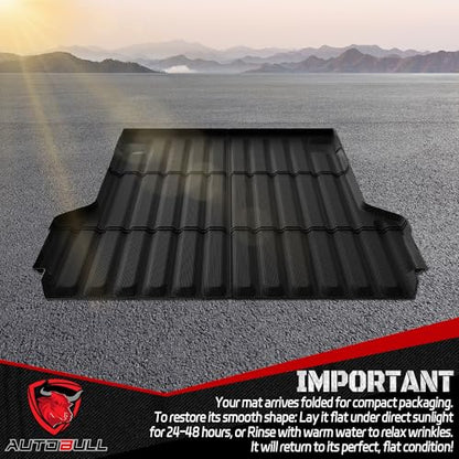 Truck Bed Mat Bed Liner Fit for 2022 2023 2024 2025 2026 Ford Maverick Hybrid & Gas Accessories(4.5FT, 54.4"), Not Fit Drop-in Liner - style: 6)2022-2025 |Ford Maverick Hybrid&Gas Bed Mat (4.5FT, 54.4" Bed)