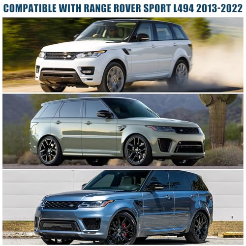 6 Layers Custom Fit Windshield Sun Shade for 2013-2022 Range Rover Sport L494, Foldable Car Sunshade with Storage Bag, Heat Reflective & UV Protection - size: 2013-2022 Range Rover Sport L494