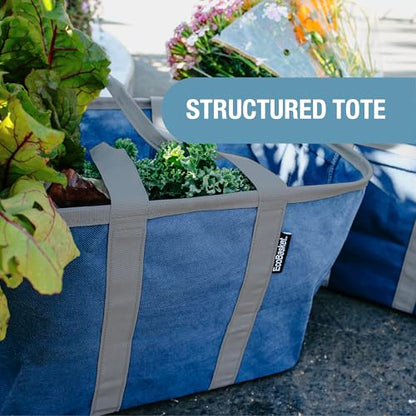 CleverMade Unisex Ecobasket - color: Gray, size: 30L - 1 Pack