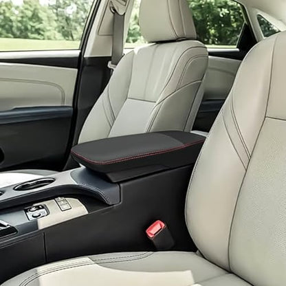 Compatible with Center Console Armrest Cover for Toyota Avalon 2013 2014 2015 2016 2017 2018 Leather Arm Rest Storage Box Lids Cushion Protector Pad - size: Avalon 2013-2018