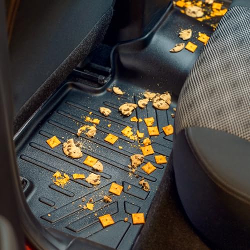 SMARTLINER All Weather Custom Fit 2 Row Floor Mats and Cargo Liner Set Compatible with 2012-2019 Volkswagen Passat (Only Fits Automatic Transmission Models) - color: Volkswagen Passat 2012 - 2019