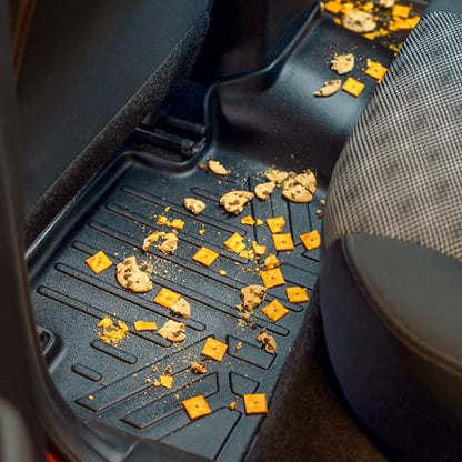 SMARTLINER All Weather Custom Fit 2 Row Floor Mats and Cargo Liner Set Compatible with 2012-2019 Volkswagen Passat (Only Fits Automatic Transmission Models) - color: Volkswagen Passat 2012 - 2019
