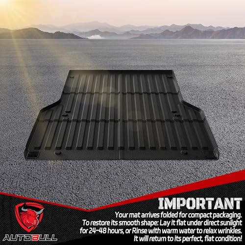 Truck Bed Mat Bed Liner Fit for Toyota Tacoma 2005-2023 (5FT,60.3"), Vehicle Truck Bed Liner Custom Fit All Weather Protection TPE Pickup Car Bed Mat - style: 14)2005-2023 |Toyota Tacoma Bed Mat (5FT)