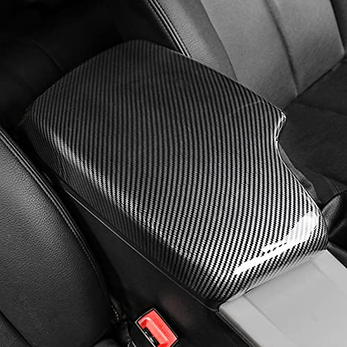 328i 435i Armrest Cover, Carbon Fiber Color Center Consoles Pad for BMW F30 F32 F34 (ABS Material) (F30 2012-2019) - size: F30 2012-2019