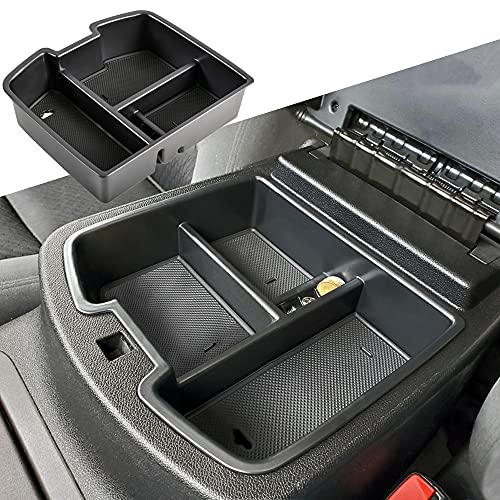TACORBO Center Console Organizer Tray for 2007-2014 GMC Sierra 2500 3500 Accessories Yukon XL Silverado 2500 3500 Suburban 1500 Tahoe / 07-13 GMC Sierra 1500 Chevy Silverado Suburban 2500 Avalanche - color: Balck