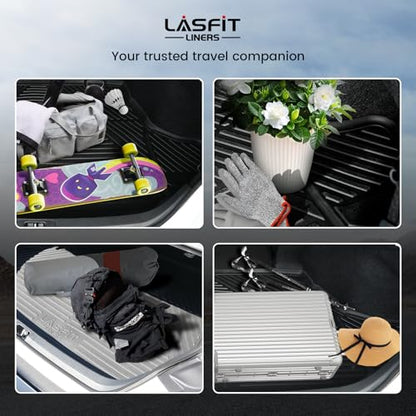 LASFIT Cargo Mat for Dodge Charger Daytona 2024 2025 Scat Pack & R/T (Fit 2-Door, Not for 4-Door), All Weather TPE Custom Fit Trunk Mats Cargo Liners, Black - style: 5) Charger Daytona | 2024-2025 | Trunk Mat